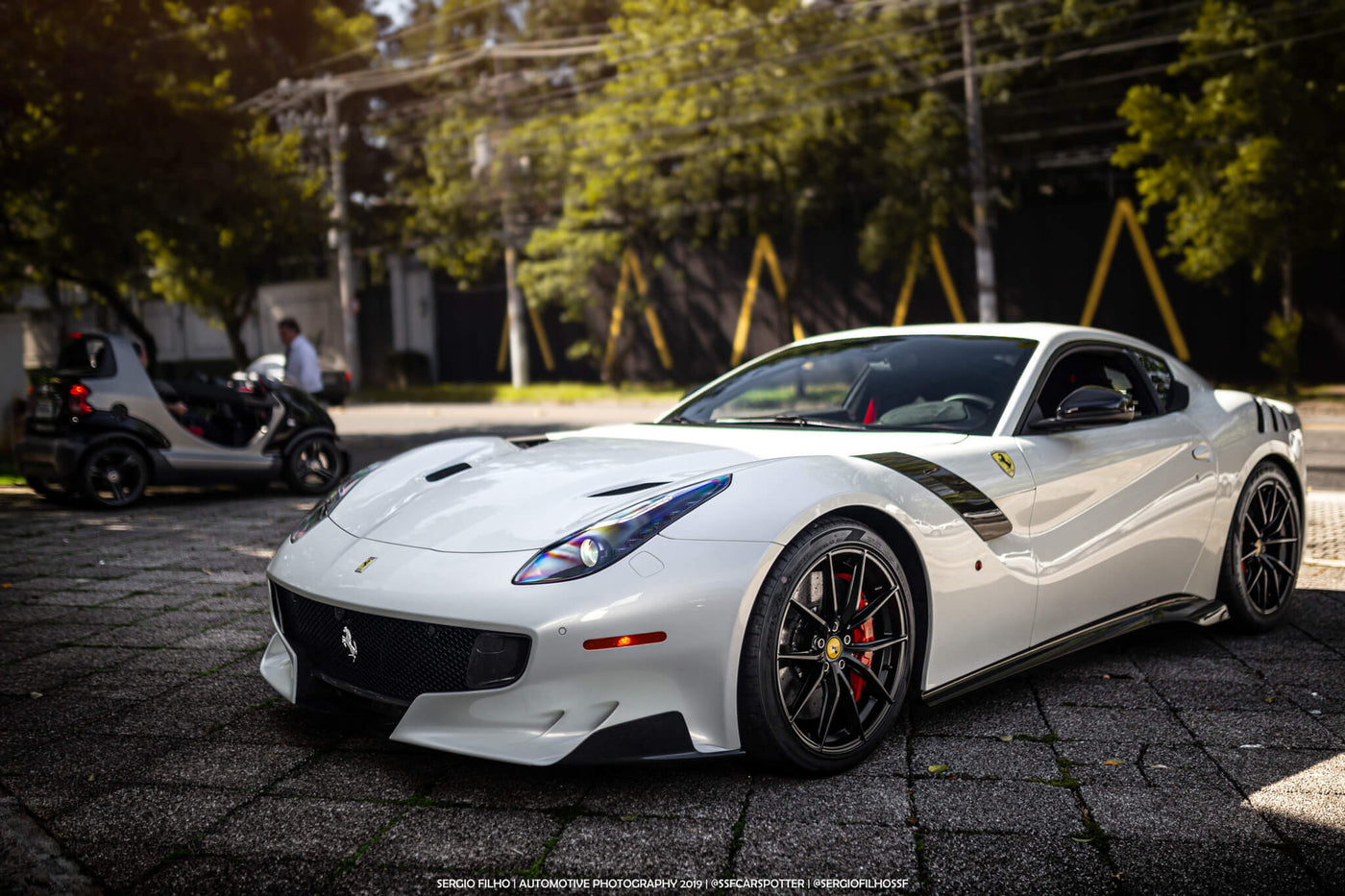 The Many Shades Of Ferrari White