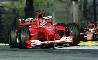 Michael’s First Triumph In Red: Ferrari F1-2000