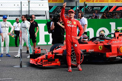 Monza Celebrates As Ferrari Wins With Leclerc