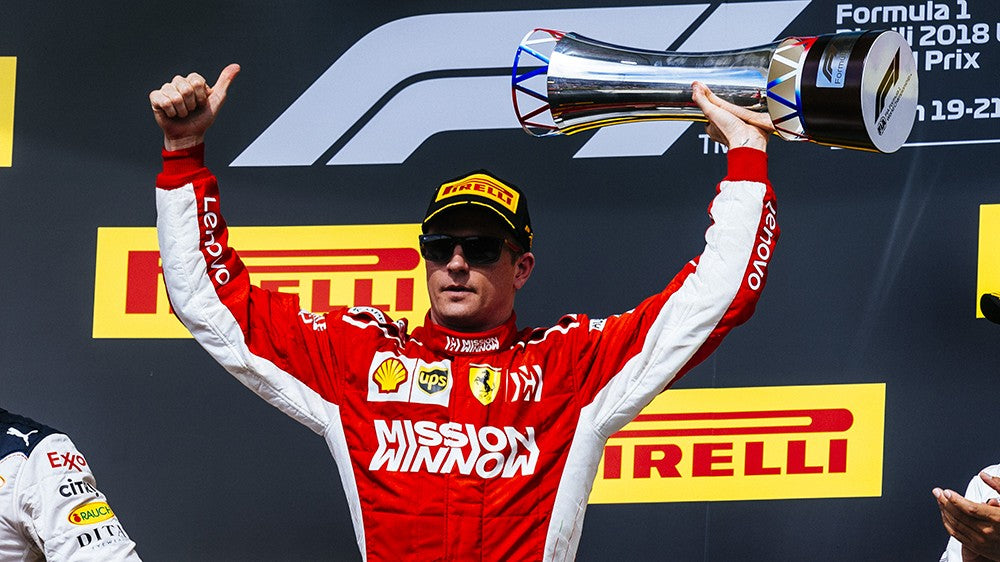 Kimi Räikkönen Gifts Ferrari Well Deserved Win